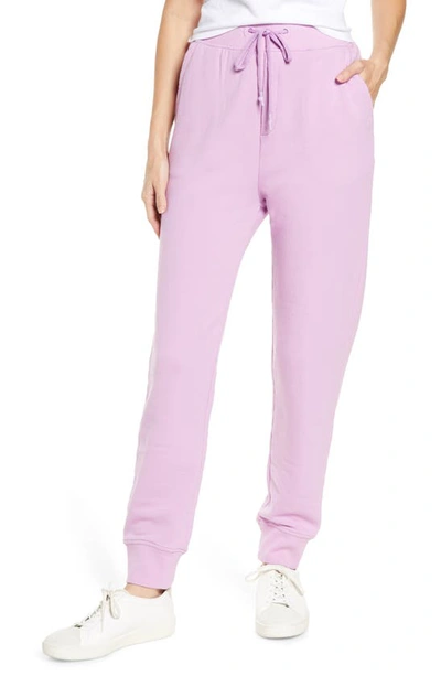 Shop Ugg Ericka Relaxed Joggers In Violet