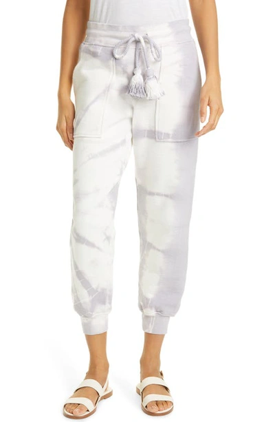 Shop Ulla Johnson Charley Tie Dye Joggers In Thistle Tie Dye