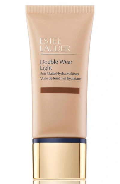 Shop Estée Lauder Double Wear Light Soft Matte Hydra Makeup Foundation In 7n1 Deep Amber