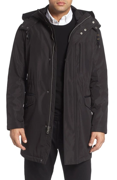 strak mout Dag Cole Haan Insulated Water Resistant Car Coat In Black | ModeSens