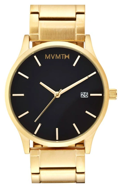 Shop Mvmt Bracelet Watch, 45mm In Black/gold