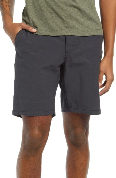 Shop Rvca All Time Coastal Sol Hybrid Shorts In  Black