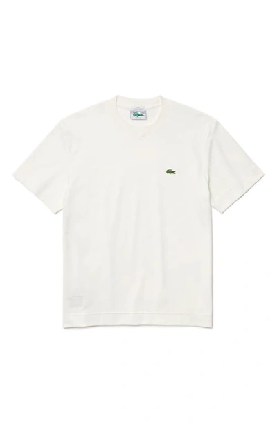 Shop Lacoste T-shirt In Flour