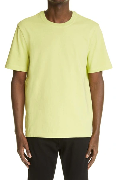 Shop Bottega Veneta Jersey T-shirt In Seagrass