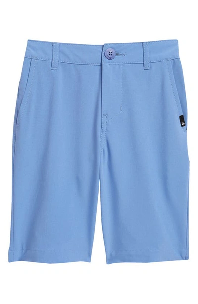 Shop Quiksilver Union Amphibian Hybrid Shorts In Blue Yonder