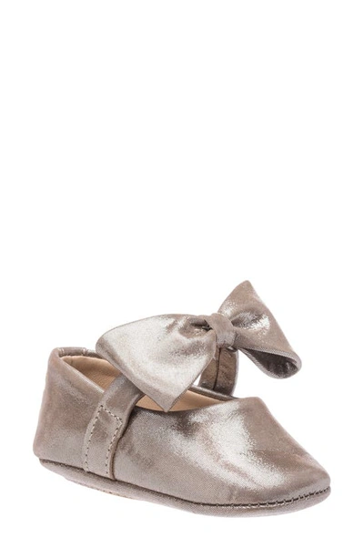 Shop Elephantito Ballerina Crib Shoe In Blush