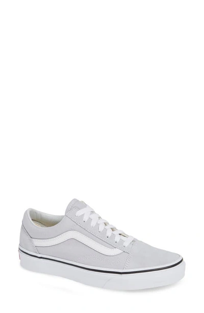 Shop Vans Gender Inclusive Old Skool Sneaker In Gray Dawn/ True White