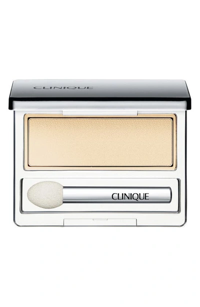 Shop Clinique All About Shadow(tm) Single Eyeshadow In French Vanilla