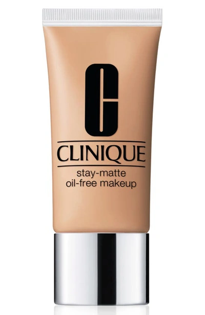Shop Clinique Stay-matte Oil-free Makeup Foundation, 1 oz In 9 Neutral