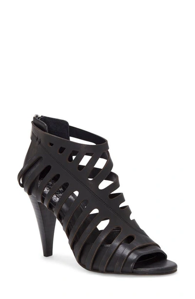 Shop Vince Camuto Amendia Bootie In Black Leather