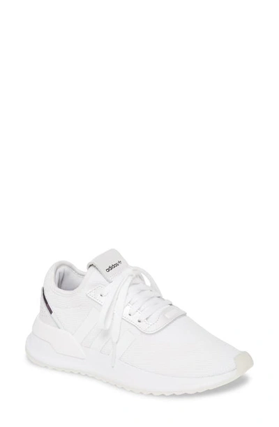 Shop Adidas Originals U_path X Sneaker In White/ Purple Beauty/ Black