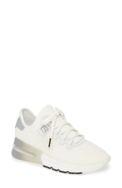 Shop Ash Krush Bis Sneaker In White/ Silver