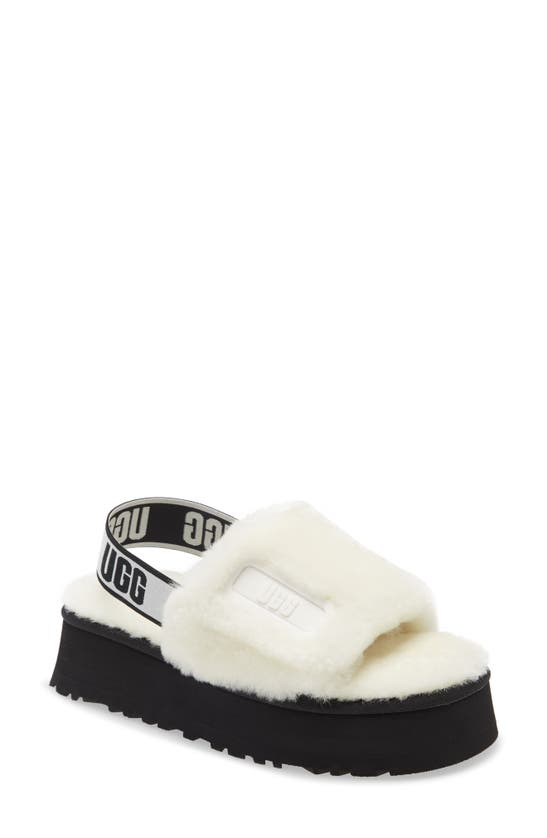 black platform ugg slippers