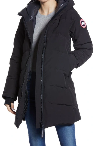 Shop Canada Goose Merritt Down Parka In Black