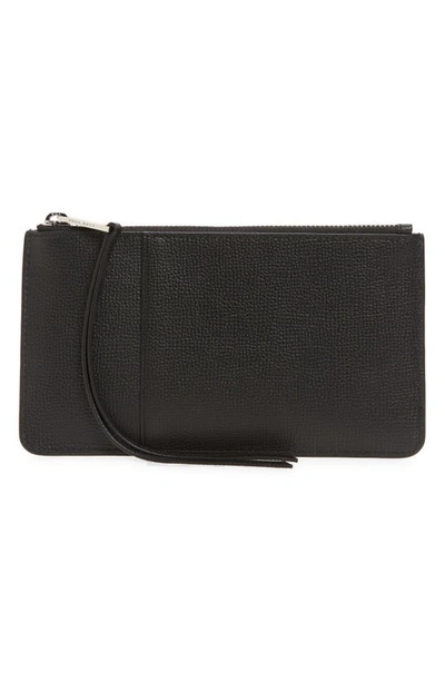 Shop Hugo Boss Phone Card Case Wallet In Black