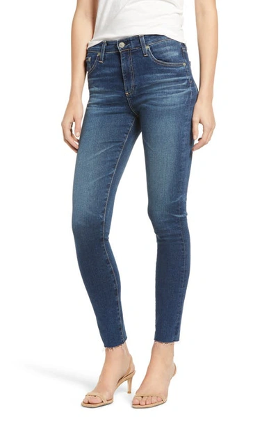Shop Ag The Farrah High Waist Ankle Skinny Jeans In 7 Years Timeless