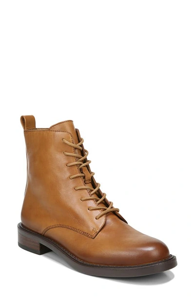 Shop Sam Edelman Nina Lace-up Boot In Cashew Leather