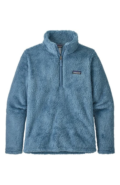 Shop Patagonia Los Gatos Fleece Pullover In Pigeon Blue