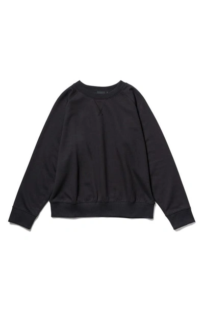 Shop Richer Poorer Raglan Sweatshirt In Black