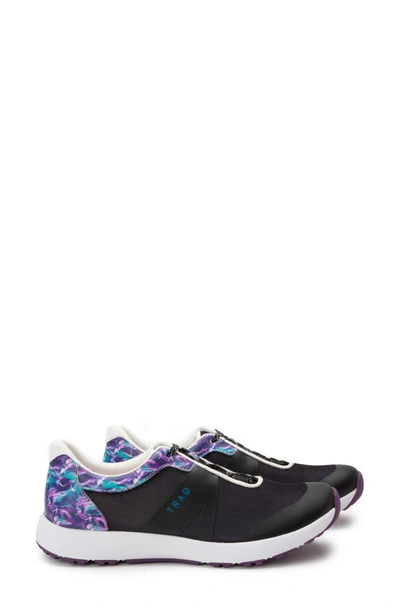Shop Alegria Traq By  Intent Sneaker In Frequencies Fabric