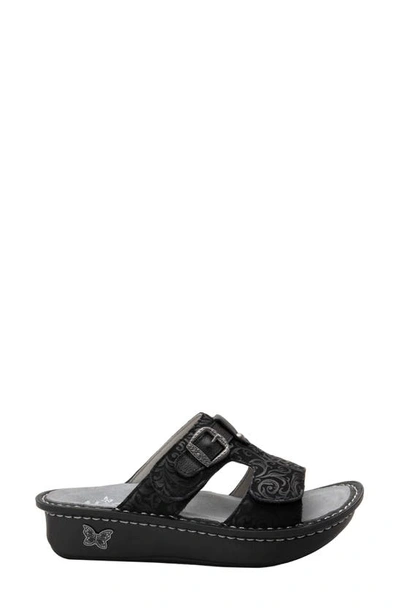 Shop Alegria Kasha Slide Sandal In Ivy Leather