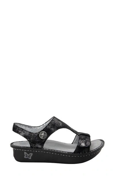 Shop Alegria Kerri T-strap Sandal In Smolder Leather