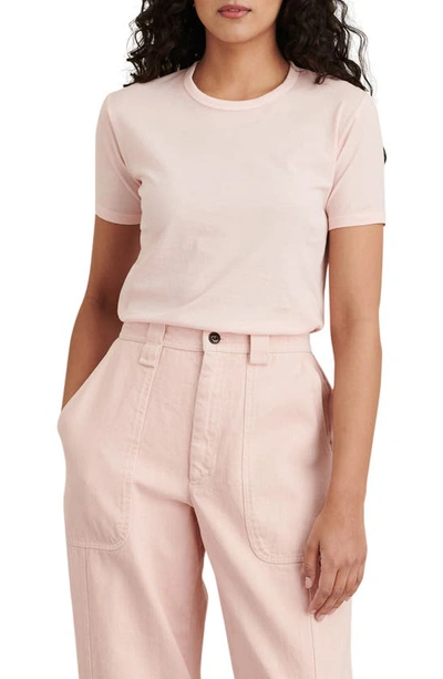 Shop Alex Mill Frankie Organic Cotton T-shirt In Pale Pink