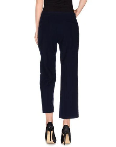 Shop Marni Casual Pants In Dark Blue