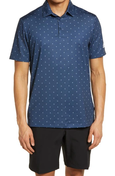 Shop Adidas Golf Ultimate365 Performance Polo In Crew Navy / Wht