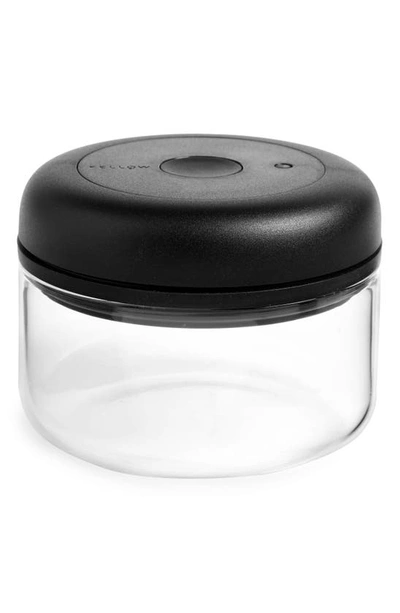 Shop Fellow Atmos Glass Vacuum Canister In Clear- Small