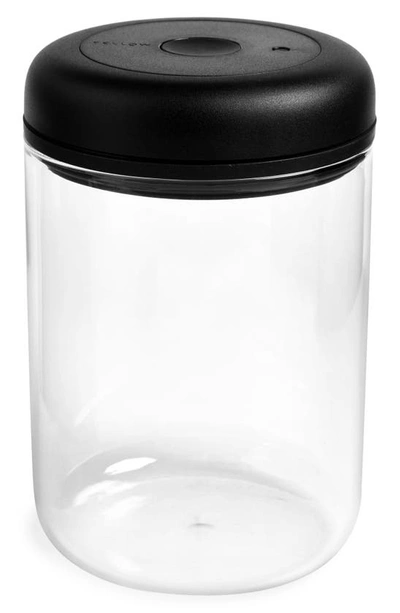 Shop Fellow Atmos Glass Vacuum Canister In Clear- Large