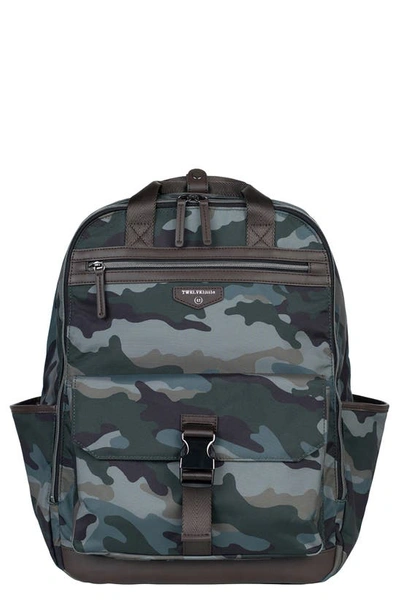 Shop Twelvelittle Courage Backpack Diaper Bag In Camo