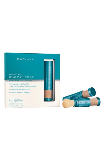 Shop Coloresciencer ® Sunforegettable® Total Protection Brush-on Sunscreen Spf 50 In Medium