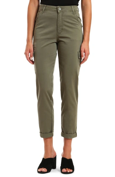Shop Mavi Jeans Denise Khaki Twill Cargo Pants