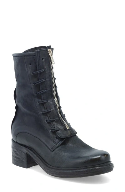 Shop As98 Needham Bootie In Black Leather