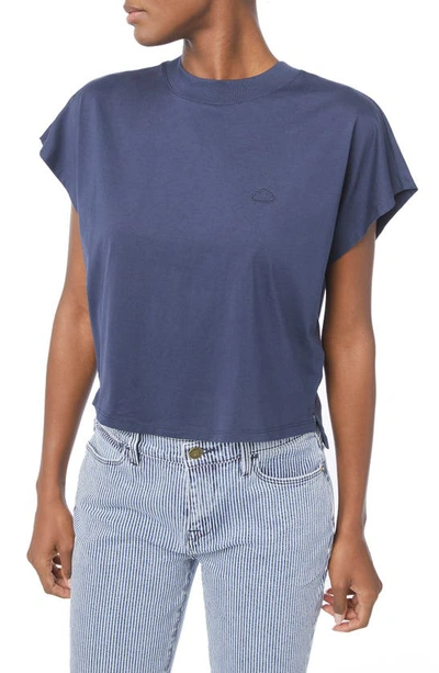 Shop Frame Off Duty T-shirt In Navy