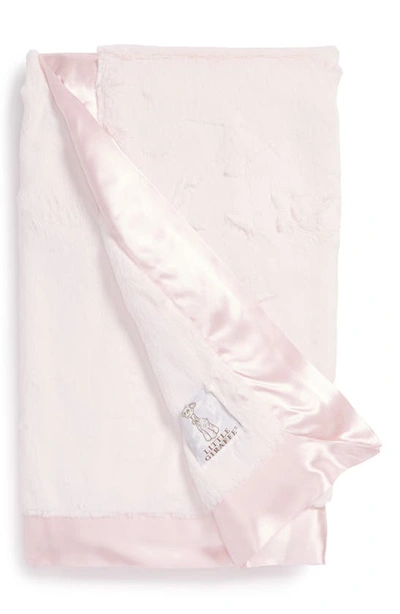 Shop Little Giraffe Luxe Baby Blanket In Pink