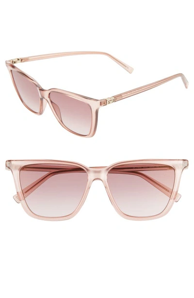 Shop Givenchy 55mm Sunglasses In Pink