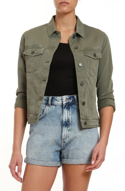 Shop Mavi Jeans Katy Khaki Twill Jacket