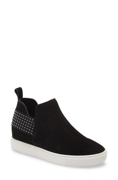 Shop Steve Madden Crushin High Top Slip-on Sneaker In Black Multi