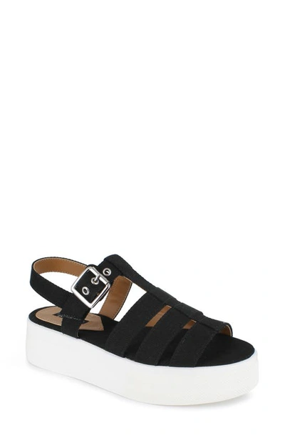 Shop Kensie Rexton Slingback Sandal In Black