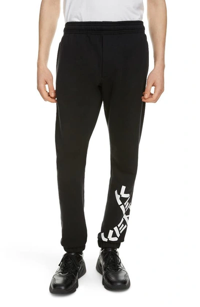 Shop Kenzo Big X Logo Joggers In Black