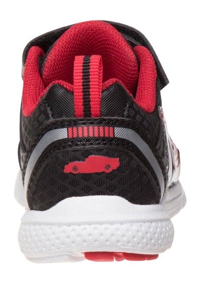 Josmo Disney Pixar Cars Light-up Sneakers In Black/red