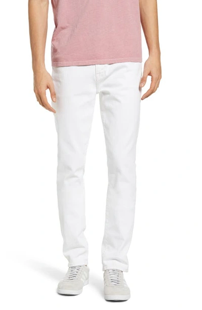 Shop Frame L'homme Skinny Fit Jeans In Blanc
