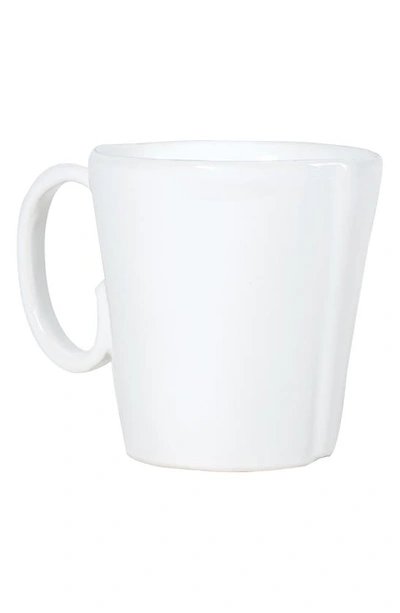 Shop Vietri Lastra Mug In White