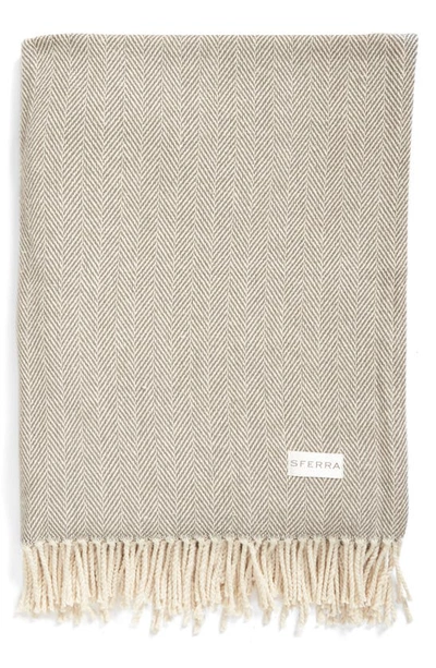 Shop Sferra Celine Throw In Charcoal