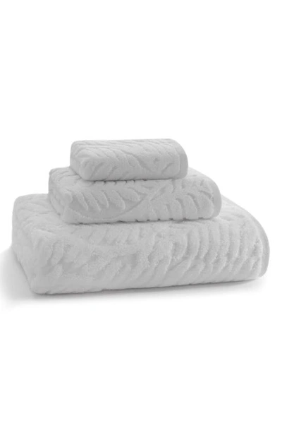 Shop Kassatex Palma Bath Towel In White