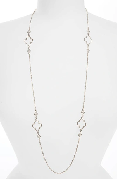 Shop Armenta Station Necklace In Silver