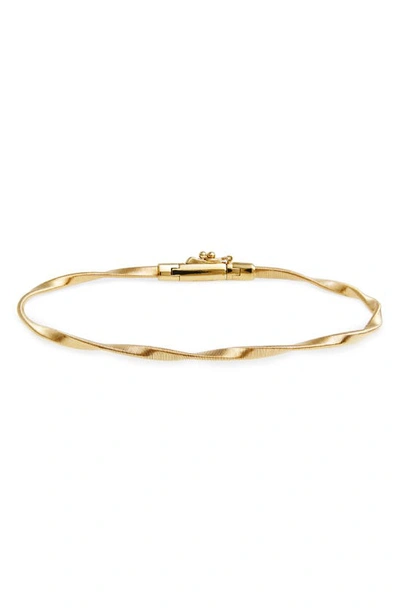 Shop Marco Bicego Marrakech 18k Gold Stackable Bangle In Yellow Gold