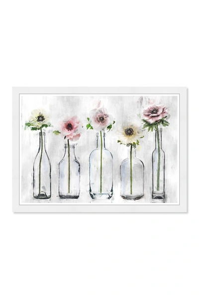 Shop Wynwood Studio 'anemone Floral' Gray Floral And Botanical Wall Art\n